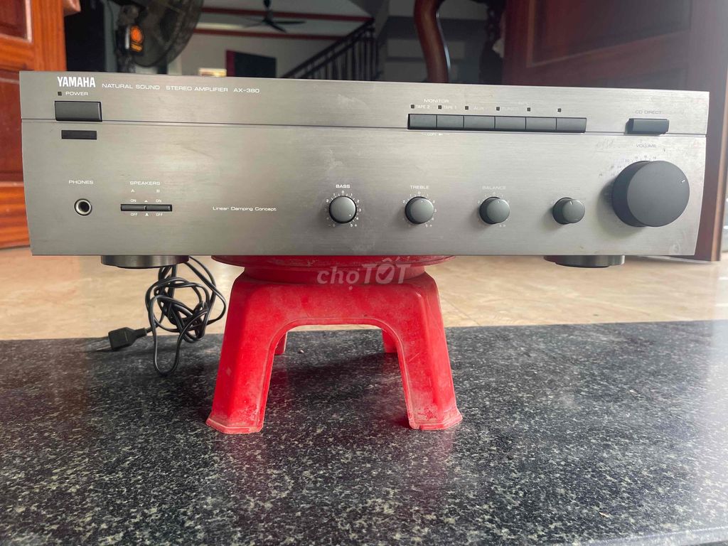 Amply Yamaha AX-380 bãi nhật nguyên zin. Mua bán Tivi, Âm thanh tại Quận Hoàng Mai Hà Nội được đăng bởi ĐạtG hình 1