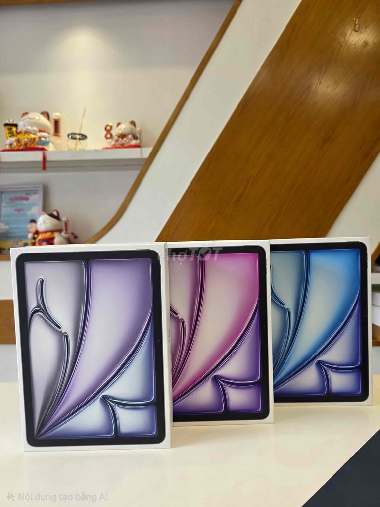 iPad Air 7 M3 128GB New 100%. Mua bán Máy tính bảng tại Quận Ninh Kiều Cần Thơ được đăng bởi Minh Phát hình 1