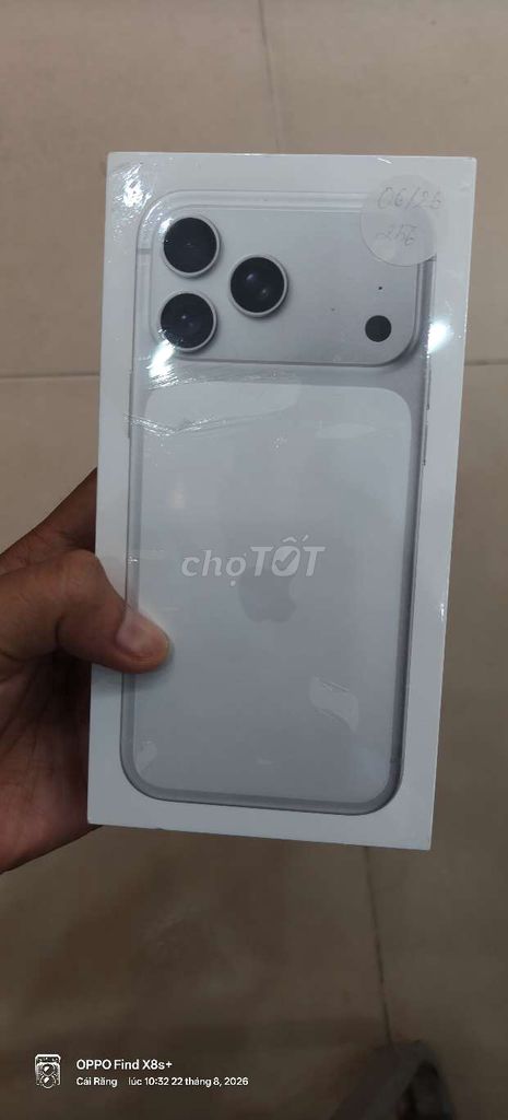  iPhone 17 Pro Max 256GB Trắng - Chưa Active. Mua bán Điện thoại tại Quận Cái Răng Cần Thơ được đăng bởi bùi văn trung đức hình 1