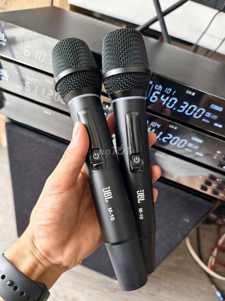 Micro không dây JBL M-10 Đen bH 12 tháng. Mua bán Tivi, Âm thanh tại Quận Cẩm Lệ Đà Nẵng được đăng bởi phanxico hình 1