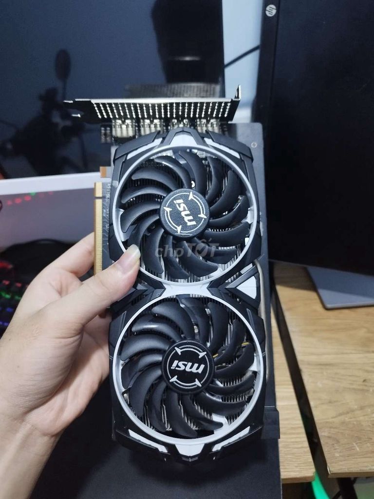 MSI RX6600 8GB mạnh ~RTX3060 . Mua bán Linh kiện (RAM, Card...) tại Quận 8 Tp Hồ Chí Minh được đăng bởi KHOA COMPUTER hình 1