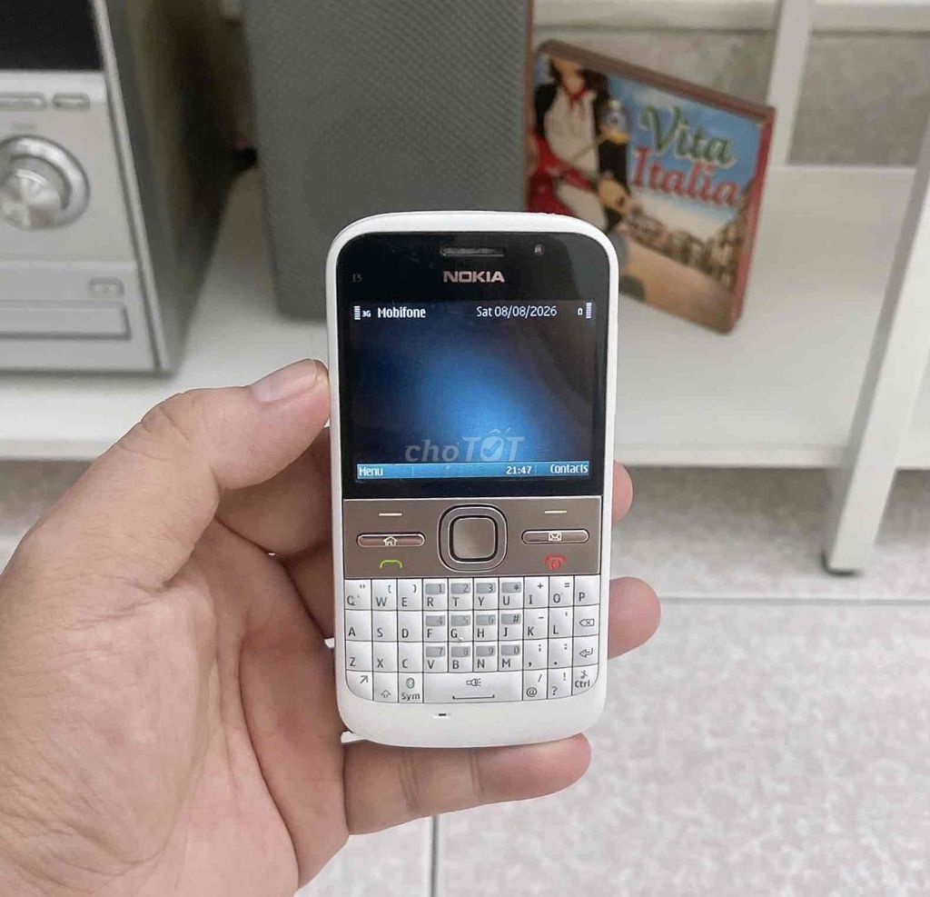 Nokia E5 full tính năng, máy kèm pin & thẻ 4gb. Mua bán Điện thoại tại Quận Tân Bình Tp Hồ Chí Minh được đăng bởi Tom hình 1