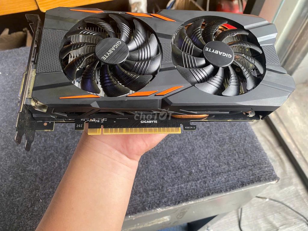 Card màn hình Gigabyte GTX 1050TI 4GB zin đẹp. Mua bán Linh kiện (RAM, Card...) tại Quận Phú Nhuận Tp Hồ Chí Minh được đăng bởi tiến tài 770 nguyễn kiệm p4 quận phú nhuận hình 1