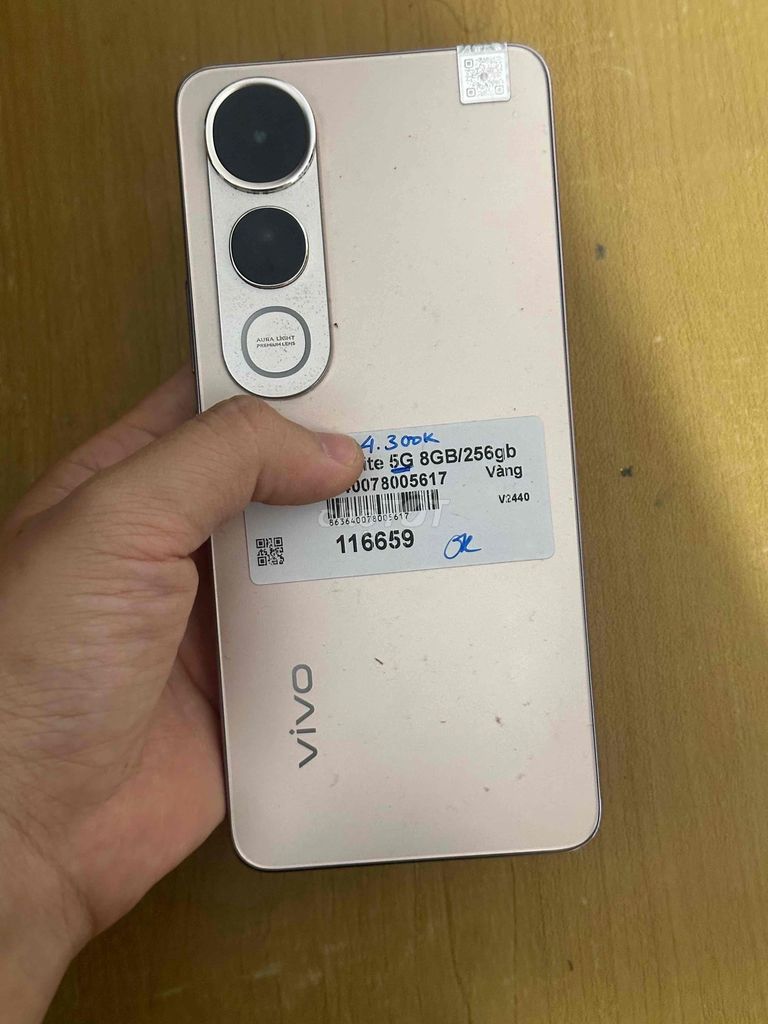 Vivo V50 Lite 5G 8/256Gb. Zin chính hãng. Mua bán Điện thoại tại Thành phố Thủ Đức Tp Hồ Chí Minh được đăng bởi Hiếu hình 1
