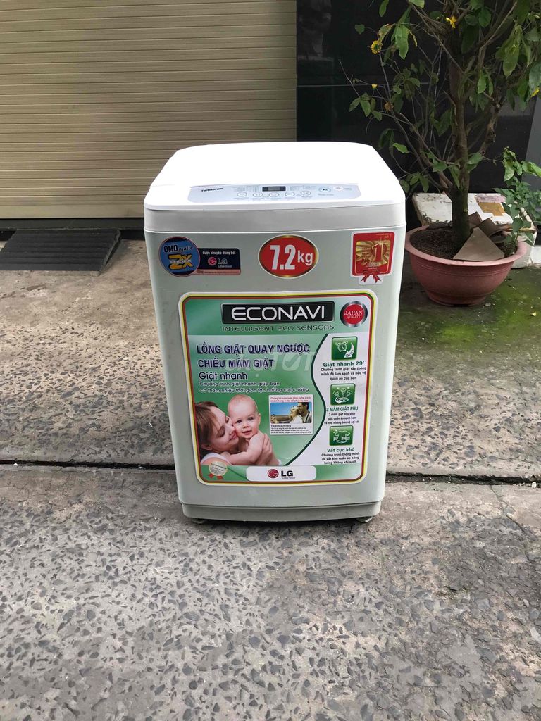 Máy giặt LG 7.2kg cửa trên Trắng. Mua bán Máy giặt tại Quận 11 Tp Hồ Chí Minh được đăng bởi THẢO MY hình 1