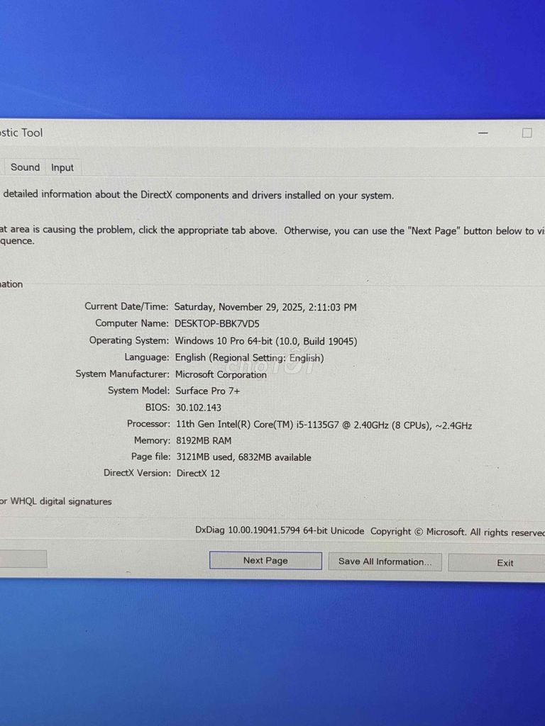 surface pro7 plus bản wifi. Mua bán Laptop tại Quận Nam Từ Liêm Hà Nội được đăng bởi Đoàn Thu Hiền hình 1