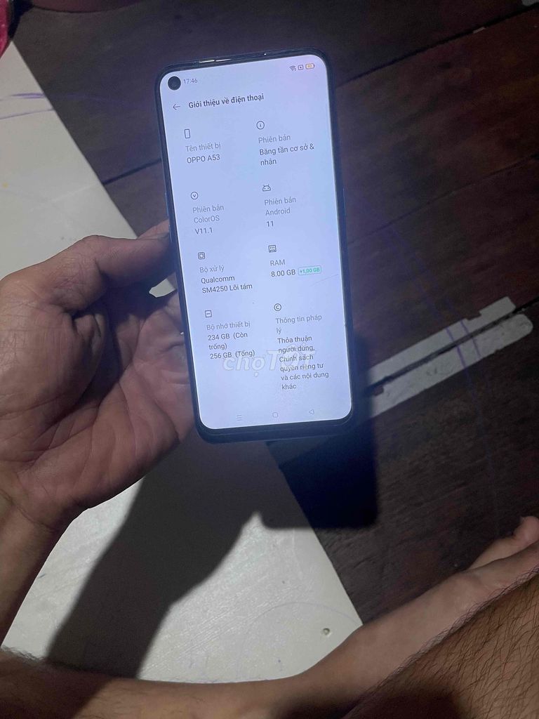 Oppo A53 256GB Xanh. Mua bán Điện thoại tại Quận 11 Tp Hồ Chí Minh được đăng bởi Quốc Trần hình 1