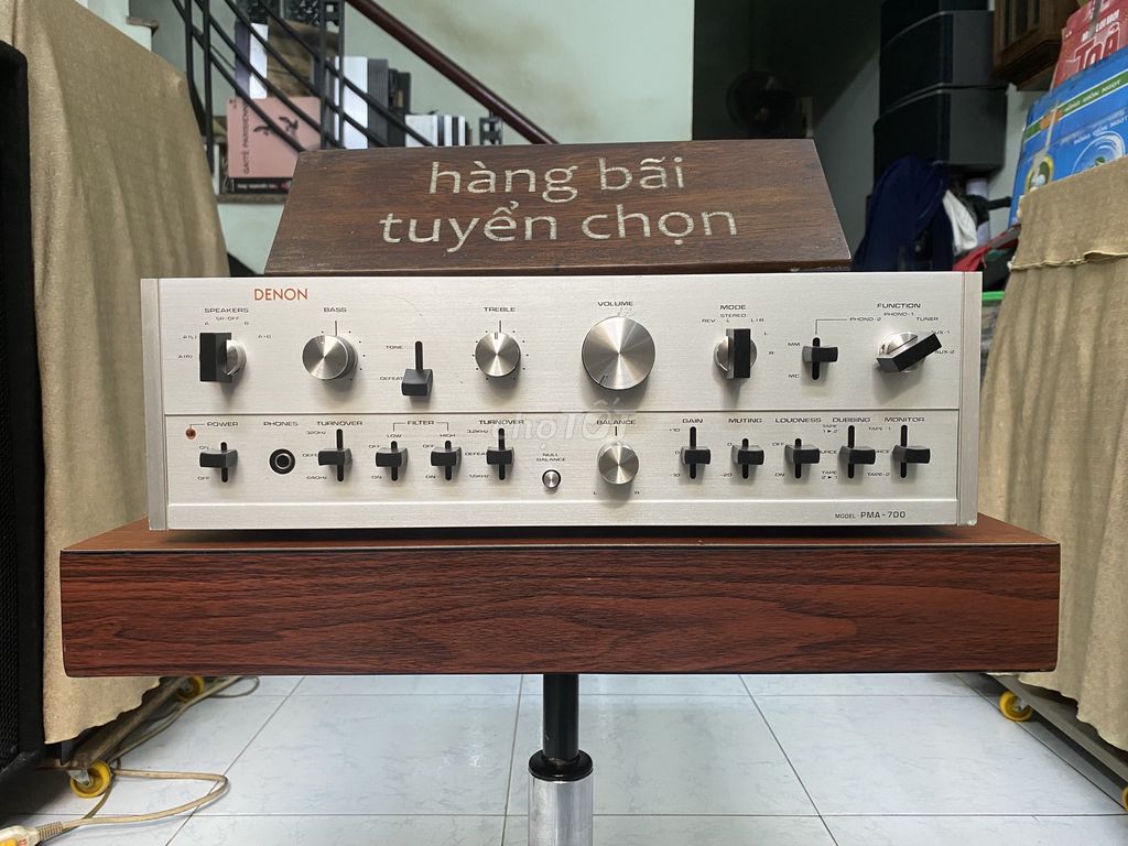 Đã bán Sale Amply DENON PMA-700 chạy 4 sò sắt. Mua bán Tivi, Âm thanh tại Quận Tân Bình Tp Hồ Chí Minh được đăng bởi nhut audio hình 1