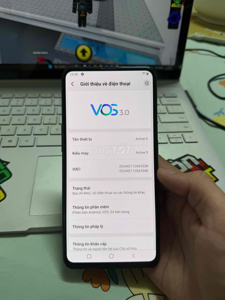 Vsmart Active 3 Xanh 6GB/64GB. Mua bán Điện thoại tại Huyện Bình Chánh Tp Hồ Chí Minh được đăng bởi Nguyễn Khôi hình 1