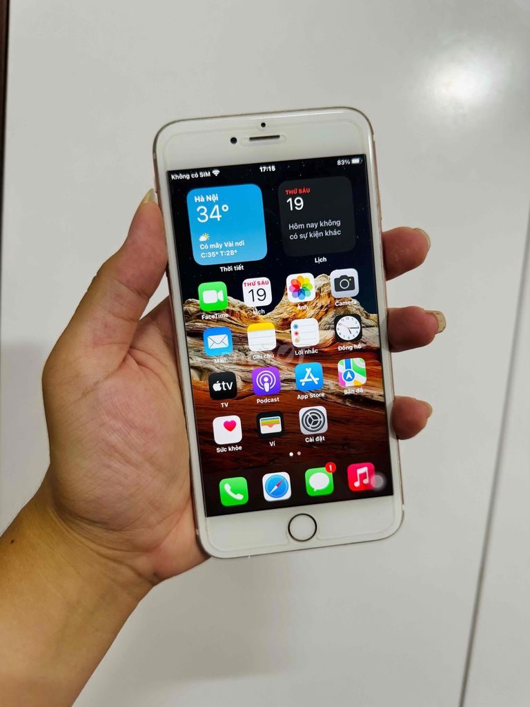 Iphone 6S Plus 128GB Quốc Tế. Mua bán Điện thoại tại Quận Hà Đông Hà Nội được đăng bởi Khánh Huy  hình 1