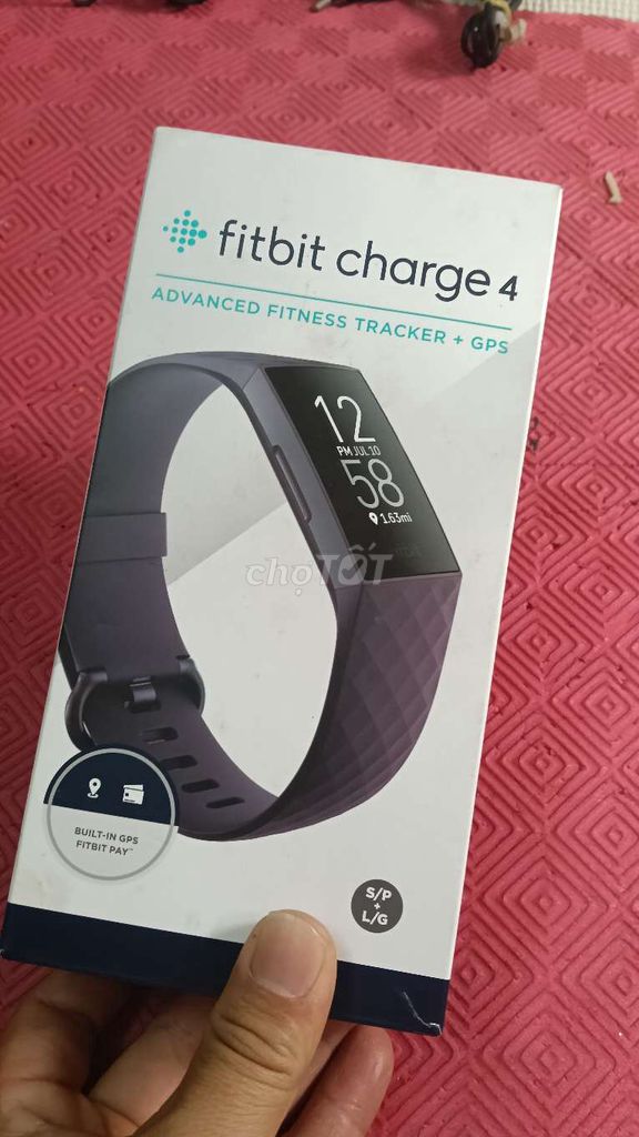 Fitbit Charge 4 Tím Đã dùng. Mua bán Thiết bị đeo thông minh tại Quận Tân Bình Tp Hồ Chí Minh được đăng bởi Hậu hình 1