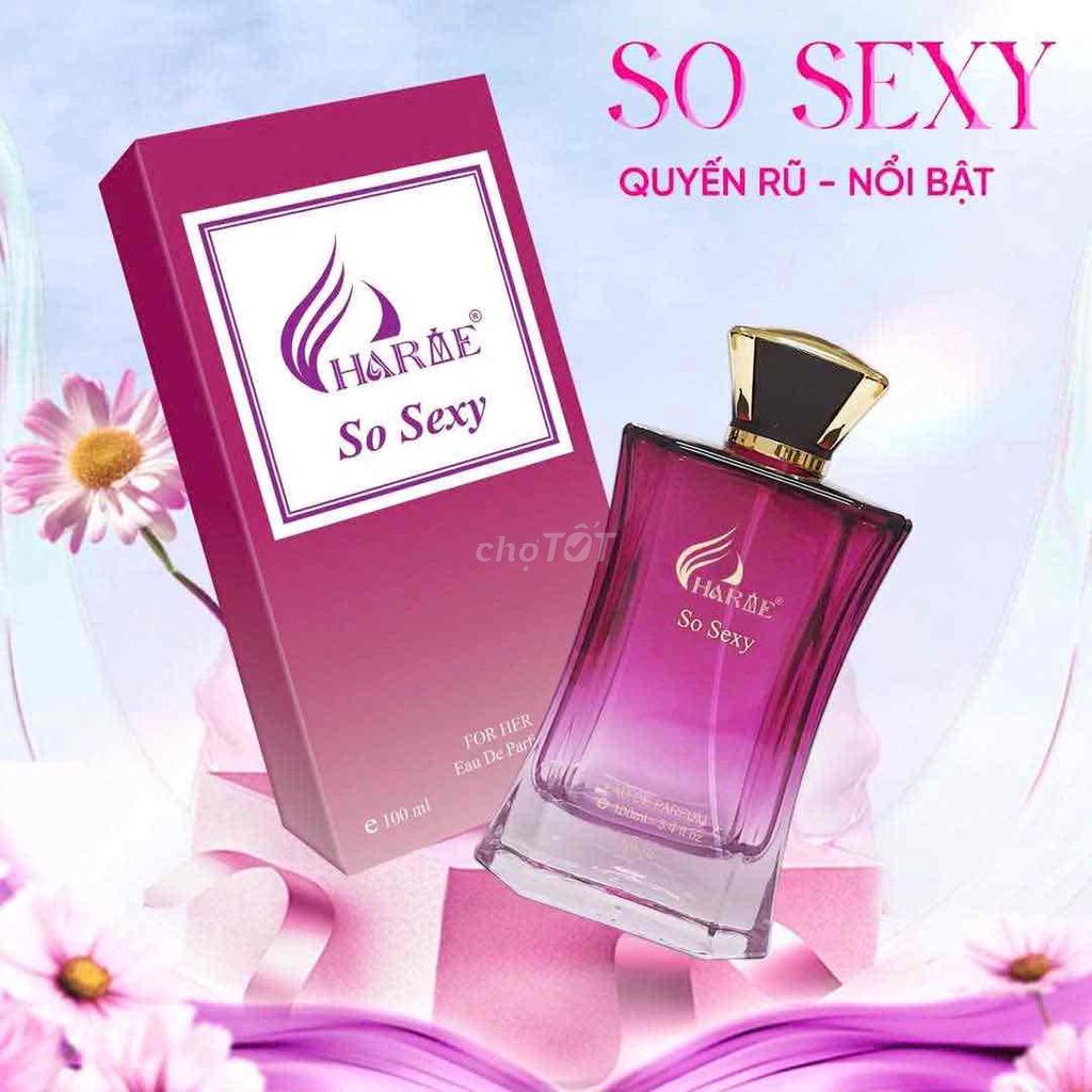 [XẢ] NƯỚC HOA NỮ CHARME SO SEXY 100ML FREE SHIP. Mua bán Nước hoa tại Thành phố Thủ Đức Tp Hồ Chí Minh được đăng bởi SỈ LẺ NƯỚC HOA CHÍNH HÃNG hình 1