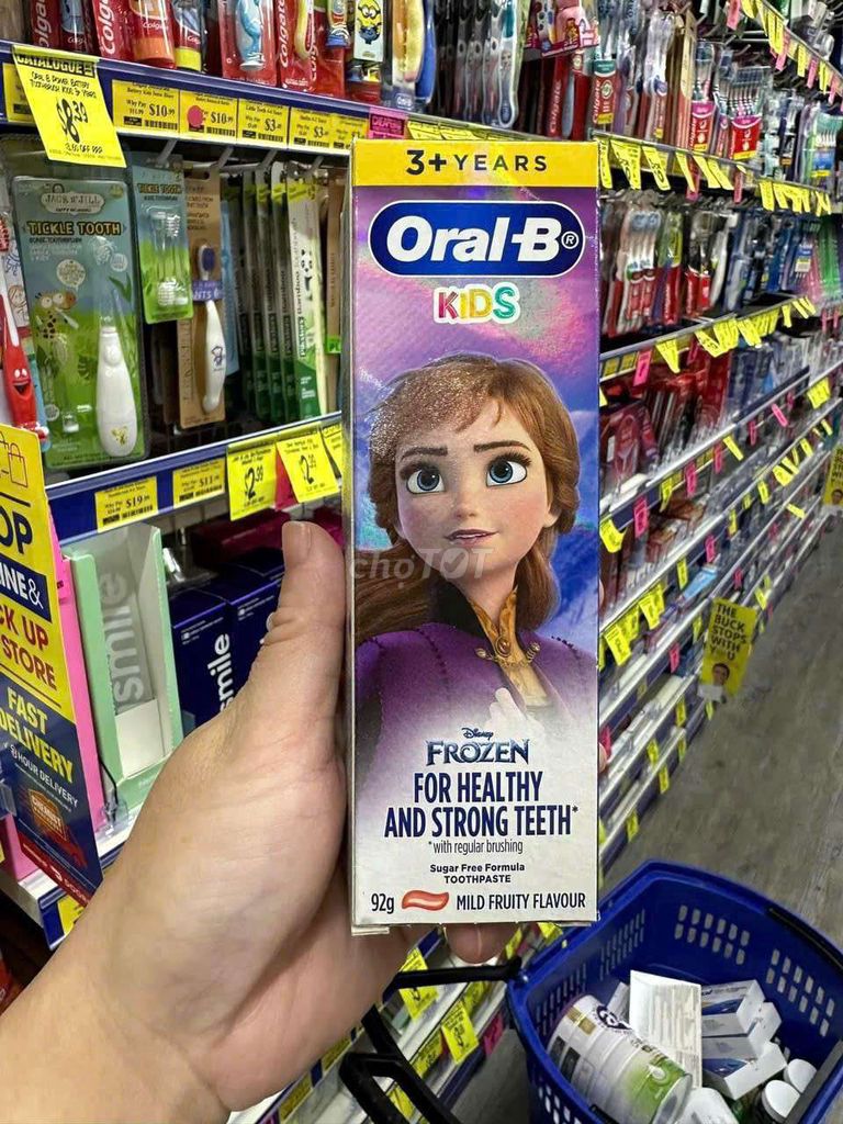 Kem đánh răng Oral-B Trẻ em 3+ tuổi. Mua bán Mẹ và bé tại Quận Long Biên Hà Nội được đăng bởi tổng kho gia dụng  hình 1