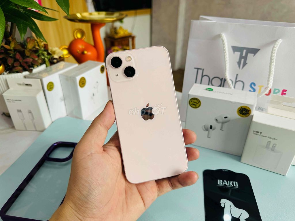 iPhone 13 hồng 128G - Zin Đẹp 99%