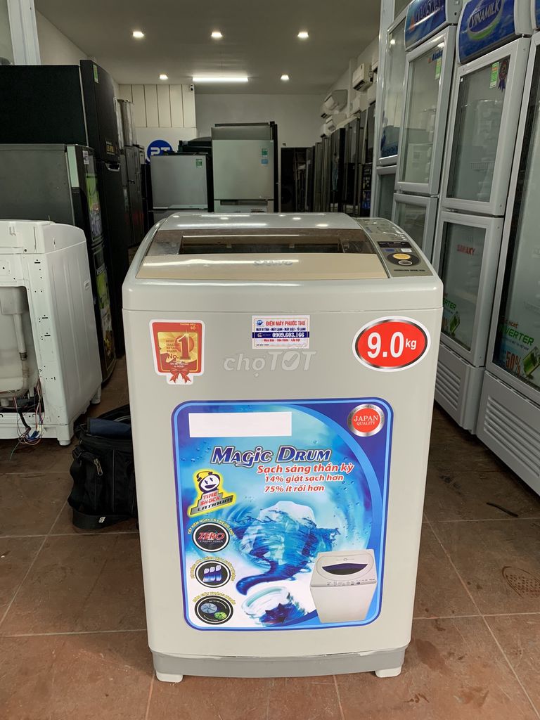 SANYO 9KG GIẶT VẮT OK🥦GIÁ TỐT LẮP ĐẶT BH3T TẬN NHÀ