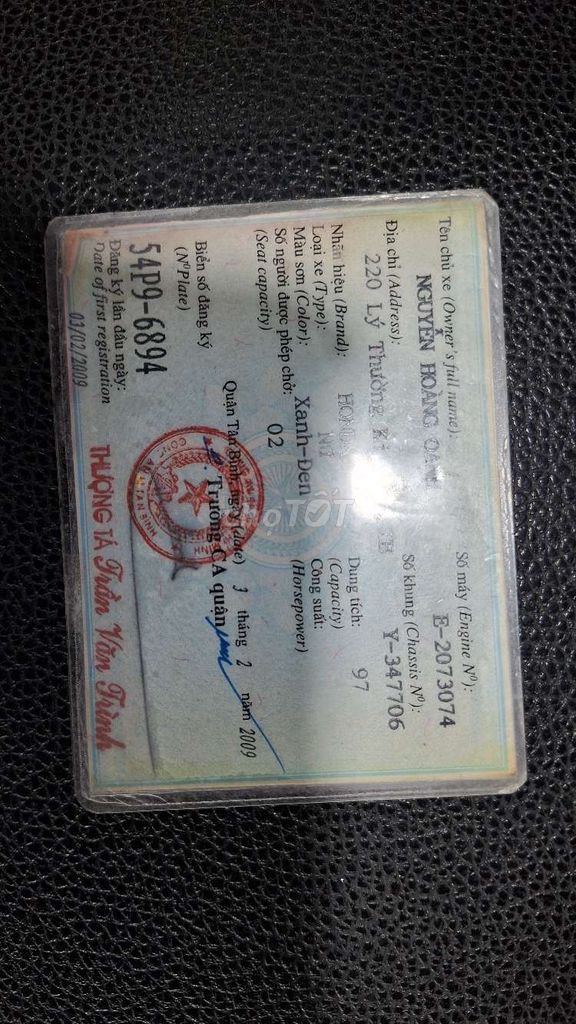 Bán Honda Wave RSX 100 đời 2009 giấy tờ hợp lệ. Mua bán Xe máy tại Quận Tân Bình Tp Hồ Chí Minh được đăng bởi Đình Khương hình 9