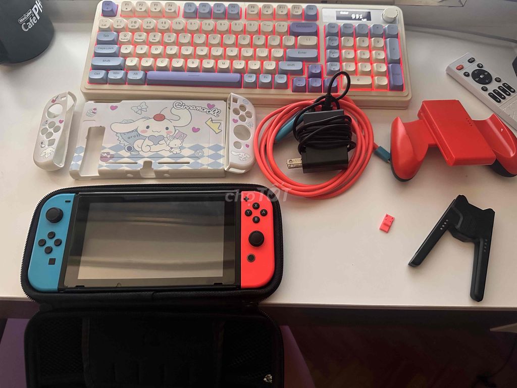 Nintendo Switch V1 128GB Xanh Đỏ. Mua bán Thiết bị chơi game tại Quận 12 Tp Hồ Chí Minh được đăng bởi Tiến Nguyễn hình 1
