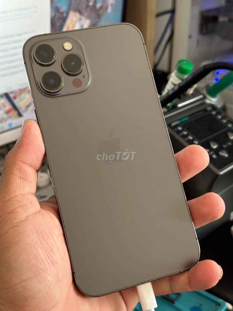 iPhone 12 Pro Max 128GB Xám. Mua bán Điện thoại tại Quận Cái Răng Cần Thơ được đăng bởi Nguyễn Đức Anh hình 1
