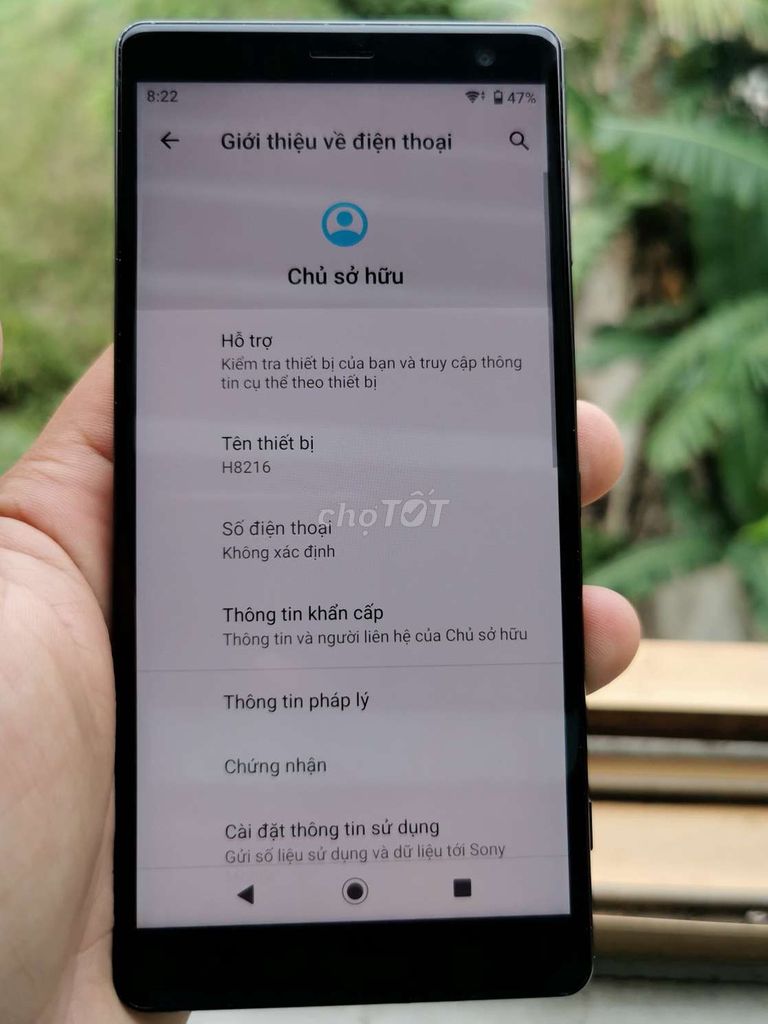 Sony Xperia XZ2 Đen Đã sử dụng. Mua bán Điện thoại tại Thị xã Tân Uyên Bình Dương được đăng bởi Phong hình 1