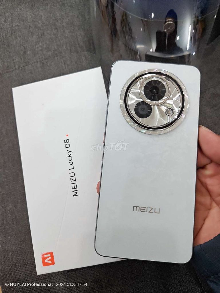 Meizu Lucky 08 256GB Trắng. Mua bán Điện thoại tại Thành phố Vũng Tàu Bà Rịa - Vũng Tàu được đăng bởi  HUY LAI hình 1