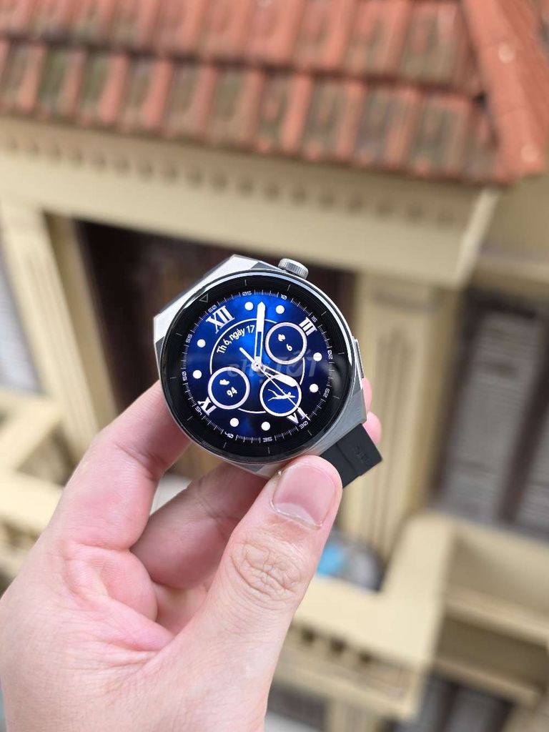 Huawei Watch GT 3 Pro Bạc 46mm. Mua bán Thiết bị đeo thông minh tại Quận Cầu Giấy Hà Nội được đăng bởi Samsung Watch Hà Nội hình 1