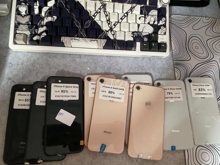 iPhone 8 64GB Đen Đã qua sử dụng. Mua bán Điện thoại tại Thành phố Bắc Ninh Bắc Ninh được đăng bởi Hội Đồ Điện Tử hình 1
