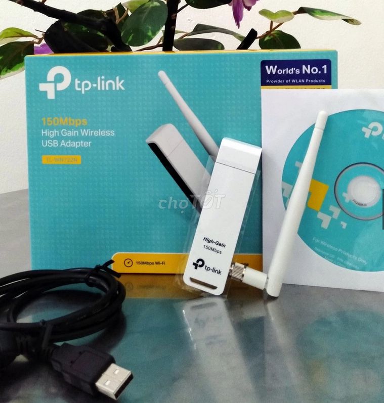 👉💔USB Wifi TP-Link TL-WN722N tốc độ 150Mbps-F Box