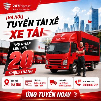 TUYỂN 10 TÀI XẾ XE TẢI BÌNH DƯƠNG