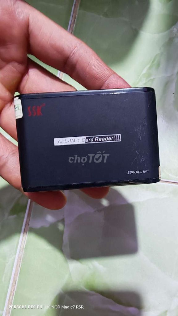 Đầu đọc thẻ SSK SCRM025 USB 2.0 Đen. Mua bán Phụ kiện (Màn hình, Chuột...) tại Thành phố Châu Đốc An Giang được đăng bởi Jack hình 1