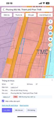 Chuyển nhượng dự án 1.8ha mặt tiền Nguyễn Cơ Thạch, Mũi Né Giá 130 tỷ