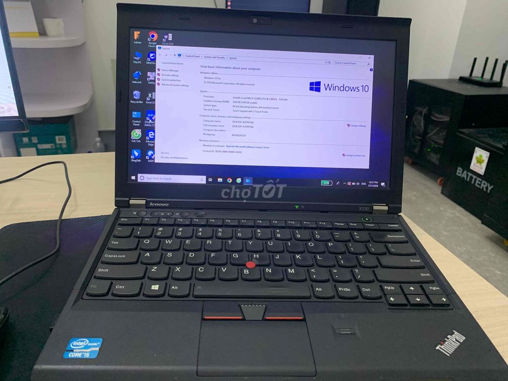 Lenovo Thinkpad X230 i5-3230m 8GB/128GB. Mua bán Laptop tại Huyện Ý Yên Nam Định được đăng bởi Tên chưa cung cấp hình 1