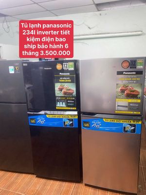 Tủ lạnh Panasonic 234L inaverter tiết kiệm điện. Mua bán Tủ lạnh tại Quận Gò Vấp Tp Hồ Chí Minh được đăng bởi Như Kiều