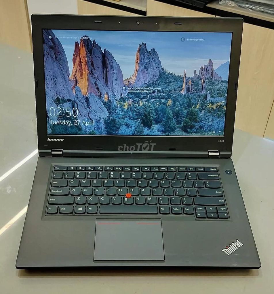 Lenovo Thinkpad L440, 14", đủ cam,mic, học tập_ZIN. Mua bán Laptop tại Quận Thanh Khê Đà Nẵng được đăng bởi Laptop 2nd bao bền giá rẻ  hình 1