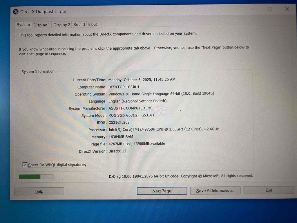 Asus Gaming G531GT. Mua bán Laptop tại Thành Phố Đồng Hới Quảng Bình được đăng bởi Lê Anh Quân hình 4