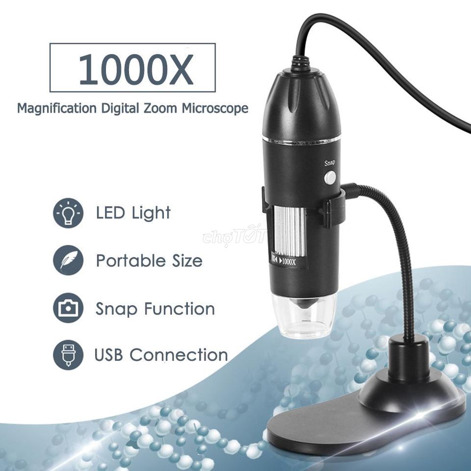 Camera Kính Hiển Vi Phóng Đại 1000 lần. Mua bán Máy ảnh, Máy quay tại Quận Bình Thuỷ Cần Thơ được đăng bởi Trần Dương Minh Lộc hình 1