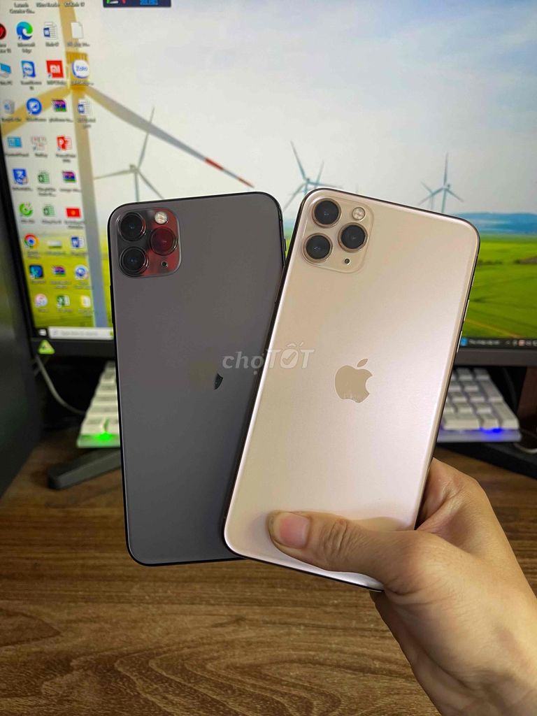 11 Pro Max Zin nguyên bản , 2 Sim Vật Lý Đẹp 99,9%. Mua bán Điện thoại tại Quận Lê Chân Hải Phòng được đăng bởi Huy Tưởng Mobile hình 1