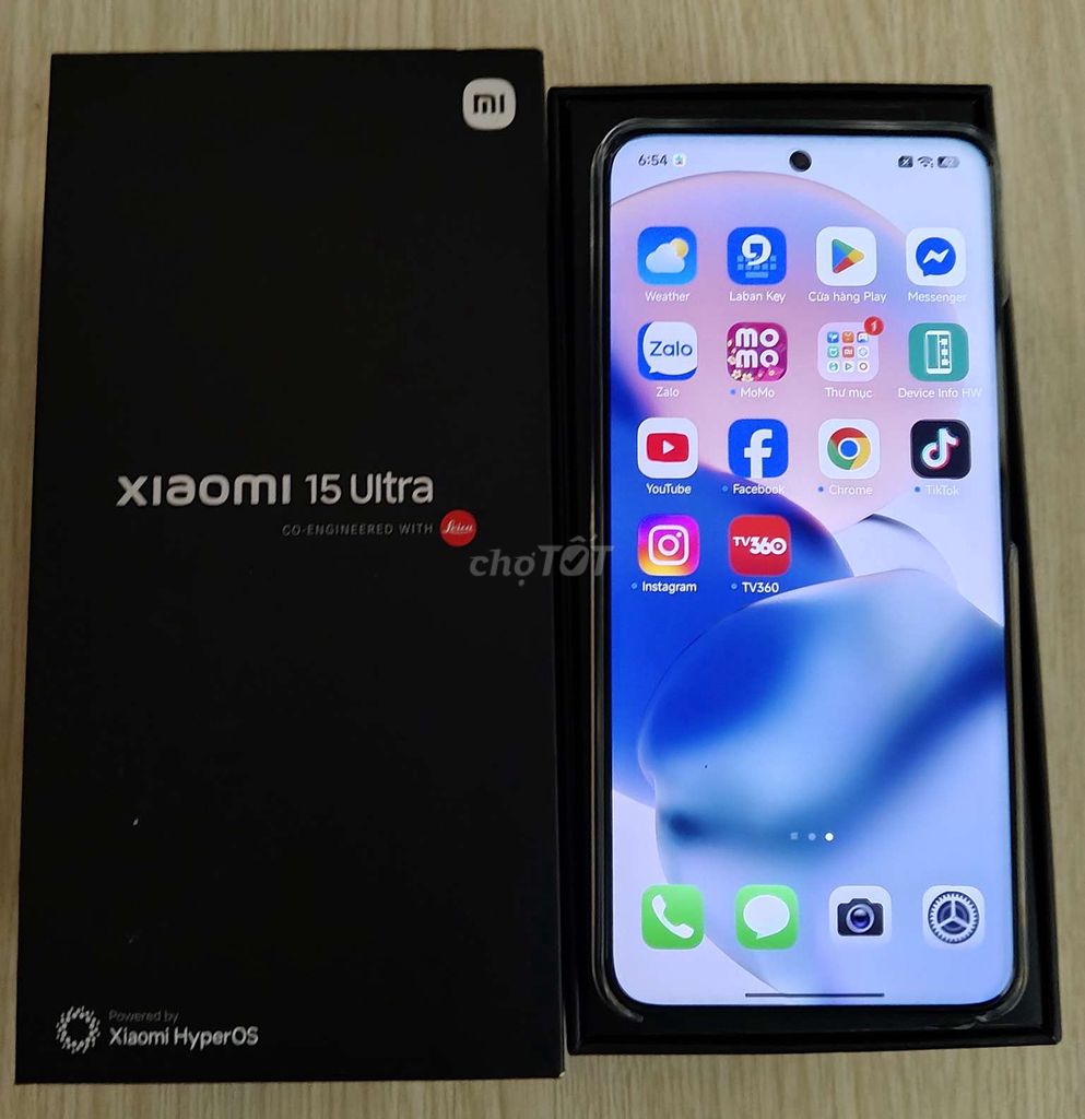 Xiaomi 15 Ultra 256GB Đen Như mới. Mua bán Điện thoại tại Quận 7 Tp Hồ Chí Minh được đăng bởi Arsenal FC Mobile hình 1