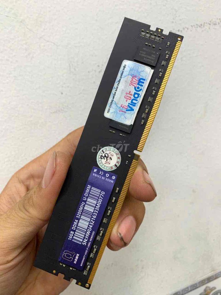 RAM Skhynix 16GB DDR4 3200MHz. Mua bán Linh kiện (RAM, Card...) tại Thành phố Phan Thiết Bình Thuận được đăng bởi Minh Phát hình 1