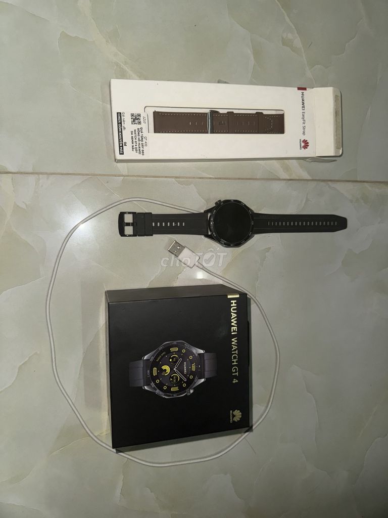 Huawei Watch GT 4 Đen Dây da. Mua bán Thiết bị đeo thông minh tại Thành phố Biên Hòa Đồng Nai được đăng bởi Nguyễn Đình Trường hình 1