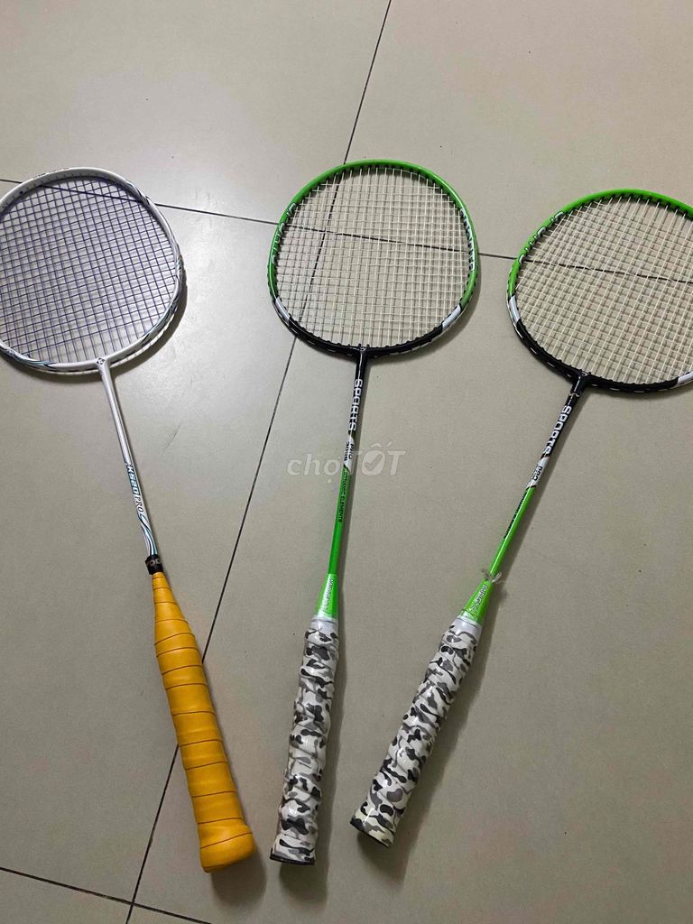 Thanh Lý Combo 3 Cây Vợt Cầu Lông Có Fix. Mua bán Đồ thể thao, Dã ngoại tại Thành phố Thuận An Bình Dương được đăng bởi Kẻ Du Hành hình 1