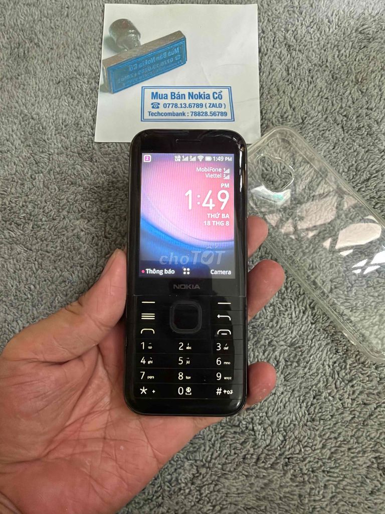 8000 4G mất nắp lưng tặng ốp có Wifi + phát Wifi. Mua bán Điện thoại tại Quận 10 Tp Hồ Chí Minh được đăng bởi Mua Bán Nokia Cổ hình 1