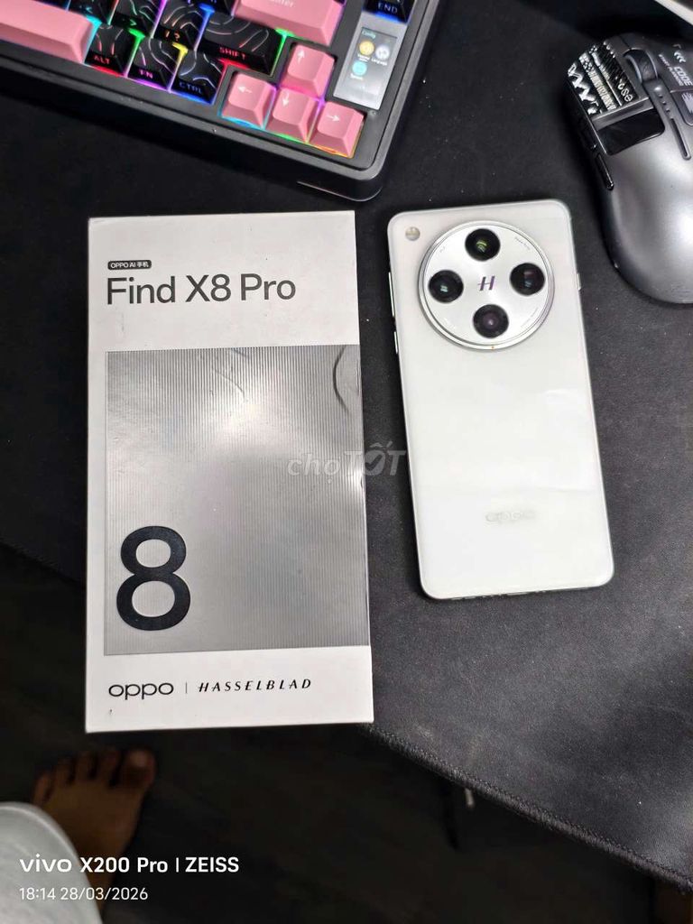 Oppo Find X8 Pro 512GB Trắng. Mua bán Điện thoại tại Quận Hải Châu Đà Nẵng được đăng bởi phuc nguyen hình 1