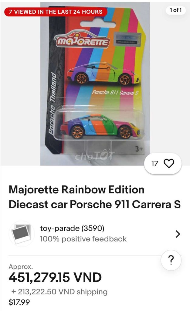 majorette porsche 911 carrera S bản giới hạn