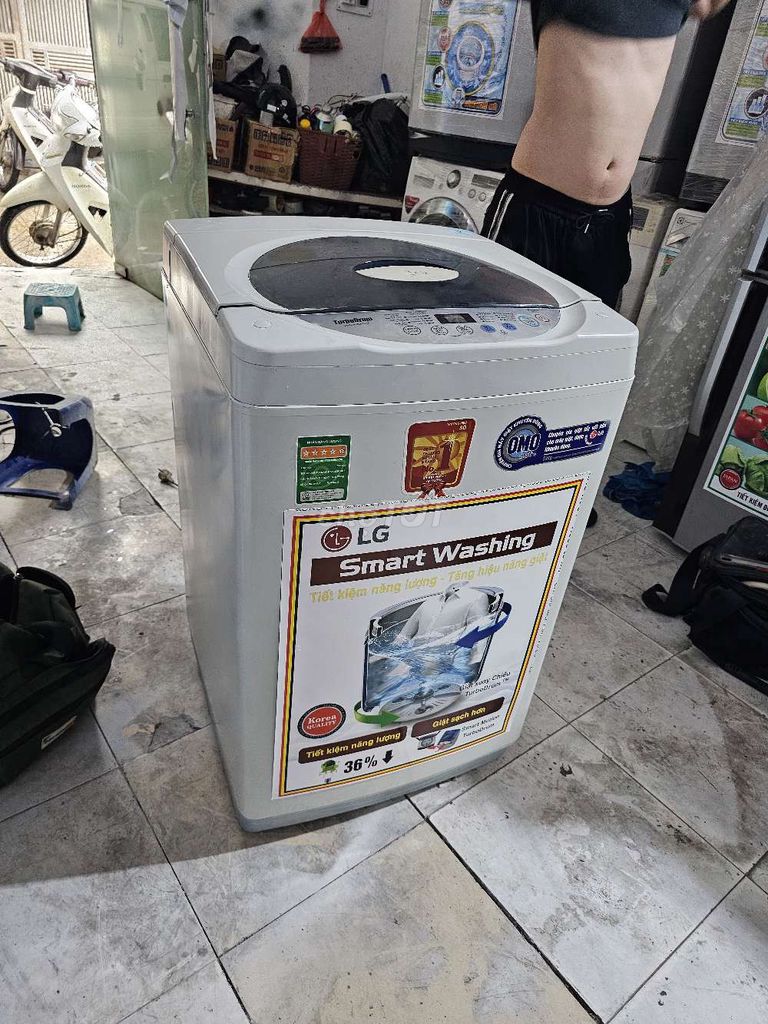 Máy giặt LG cửa trên cũ màu Trắng. Mua bán Máy giặt tại Quận Thanh Xuân Hà Nội được đăng bởi Máy Giặt Tủ Lạnh Hà Nội hình 1