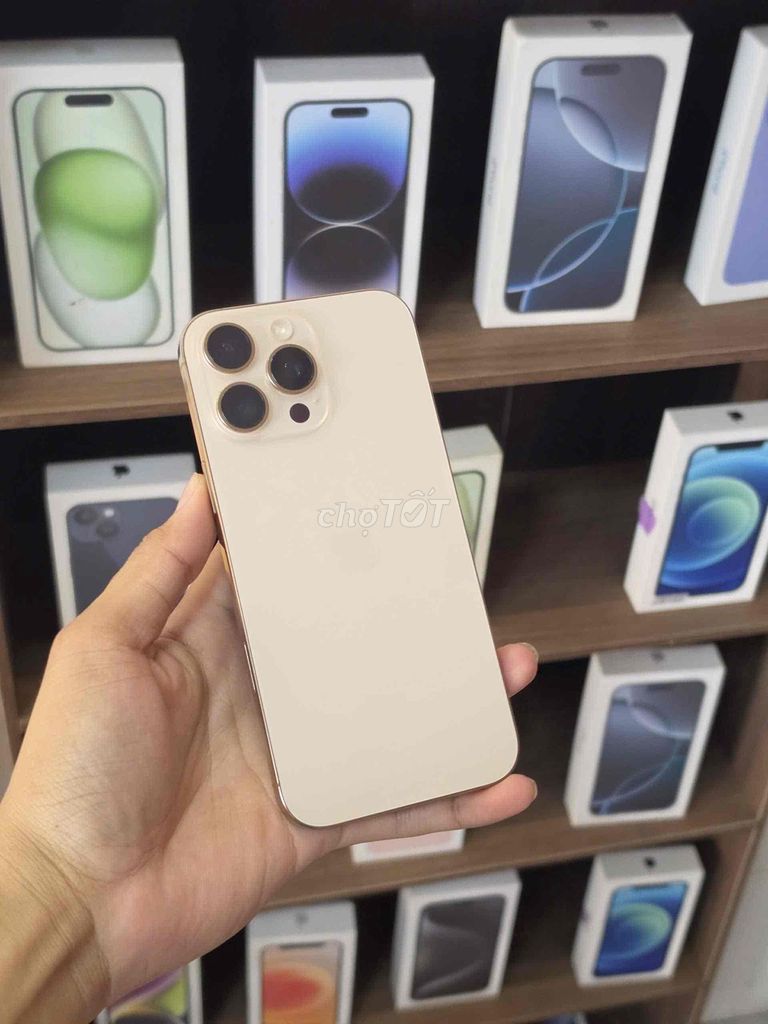 Apple iPhone 16 Pro Max 256GB Vàng 98%. Mua bán Điện thoại tại Huyện Lấp Vò Đồng Tháp được đăng bởi thanh thanh hình 1