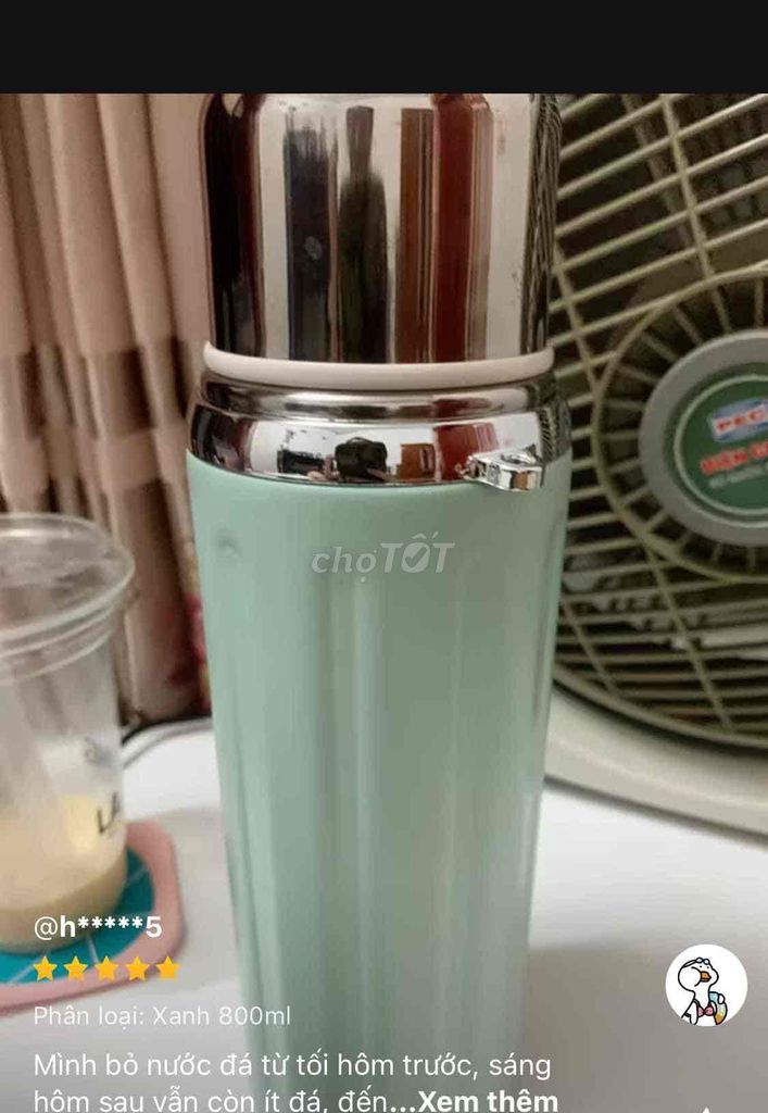 Bình giữ nhiệt 800ml lõi inox