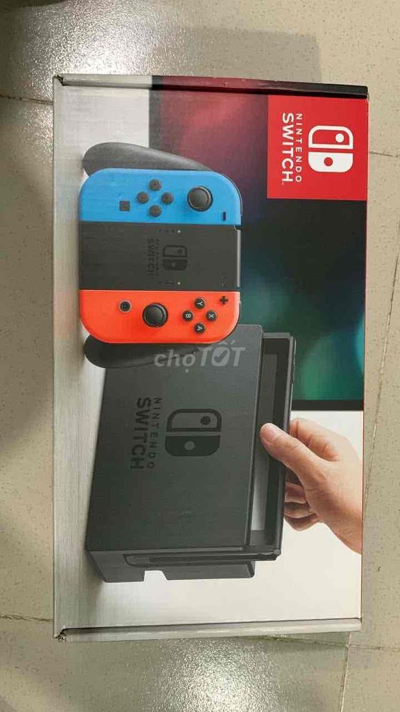 Máy chơi game Nintendo Switch V1 128GB Xanh/Đỏ. Mua bán Thiết bị chơi game tại Thành phố Thủ Đức Tp Hồ Chí Minh được đăng bởi Vinh Thống Lê hình 1