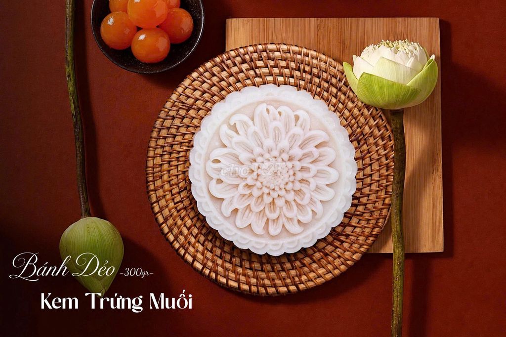 Bánh Trung Thu Kem Trứng Muối Tươi 300gram. Mua bán Đồ ăn, thực phẩm và các loại khác tại Quận Tân Bình Tp Hồ Chí Minh được đăng bởi NGUYỄN HIỀN hình 1