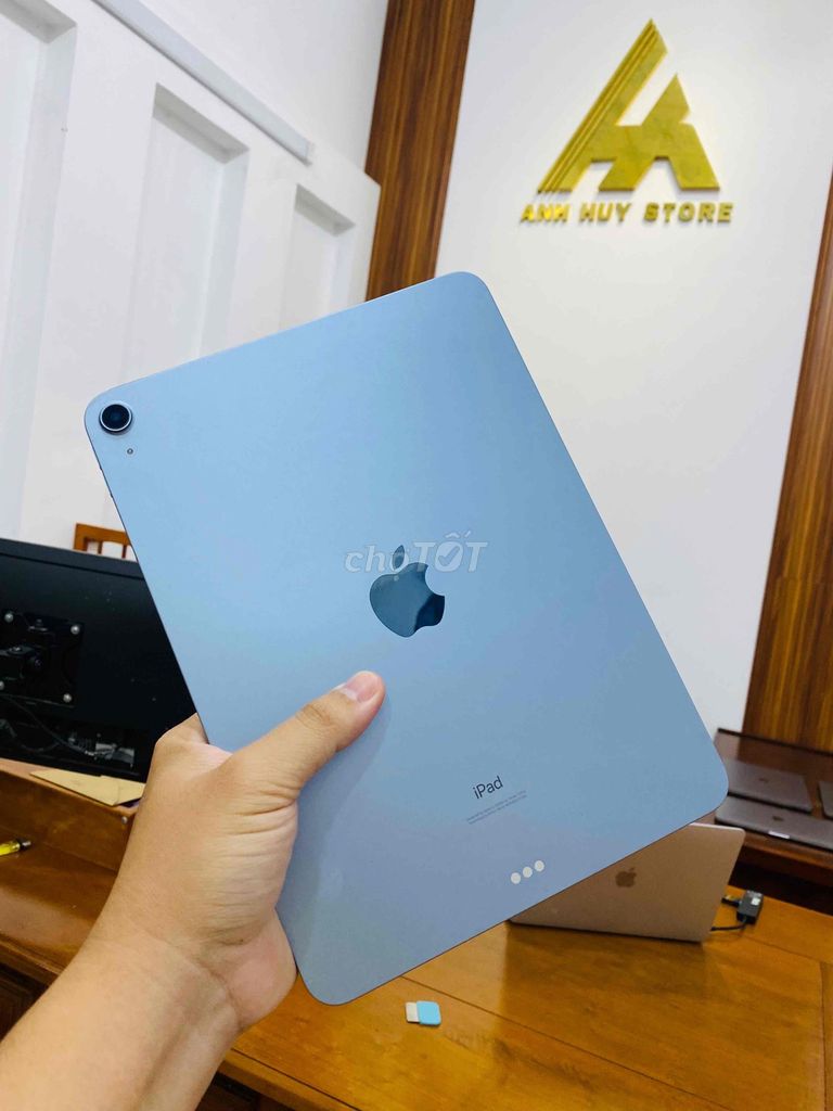 Apple iPad Air 4 64GB Xanh. Mua bán Máy tính bảng tại Quận Ninh Kiều Cần Thơ được đăng bởi ĐIỆN THOẠI LAPTOP ANH HUY hình 1