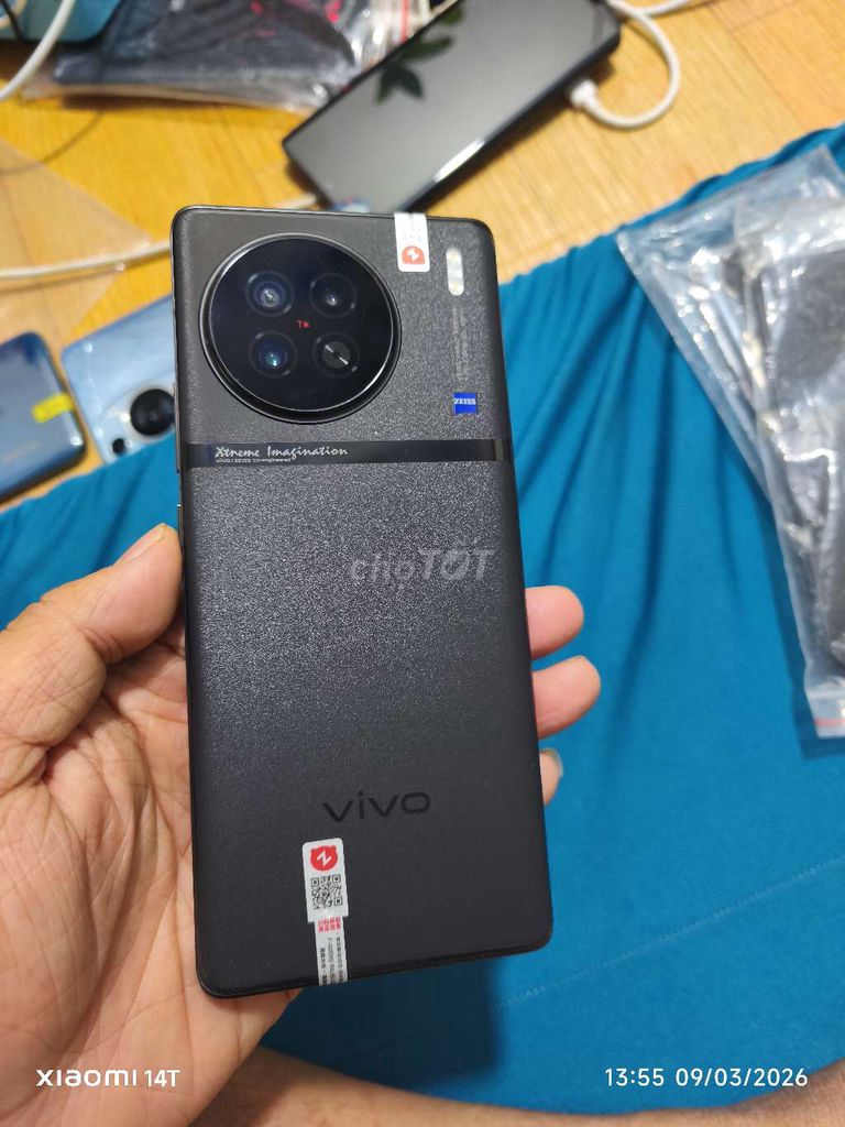 Vivo X90 Đen. Mua bán Điện thoại tại Thành phố Thủ Đức Tp Hồ Chí Minh được đăng bởi Nguyễn Long Hoàng hình 1